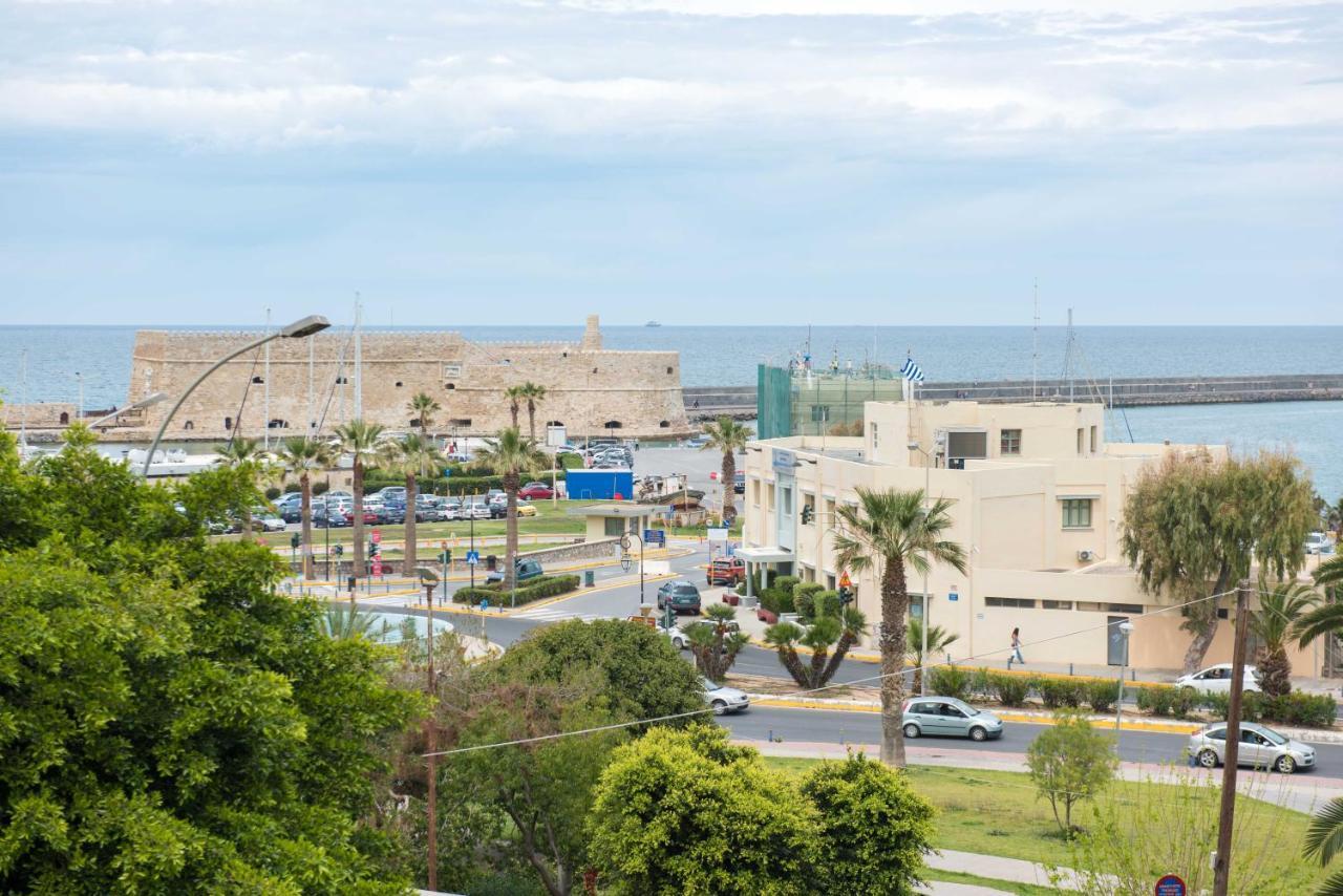 Central Spacious Apt Close To Port-Sites W/View 2 Heraklion  Екстер'єр фото